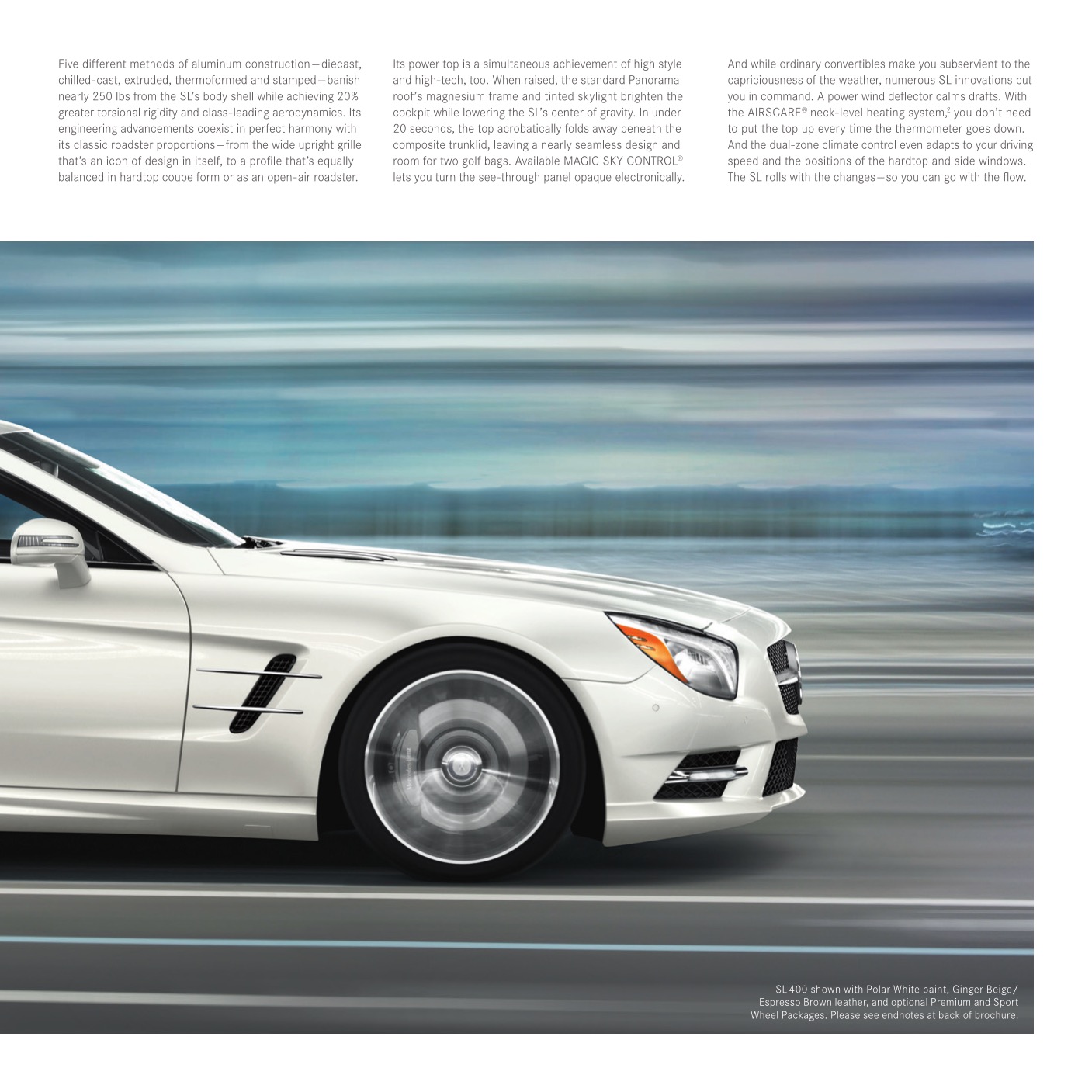2015 Mercedes-Benz SL Brochure Page 4